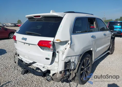 2017 Jeep Grand Cherokee Overland из США, поврежденный, VIN 1C4RJFCG5HC802621